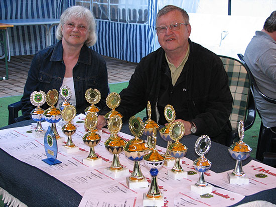 Pokale der SG Bad Homburg